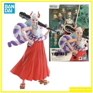 100% Original Bandai S.H.Figuarts Yamato SHF Kaido One Piece Ghost Island Crusade Assembly In Stock Anime Action Figures Toys