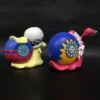 11-12cm New Anime One piece Den Den Mushi Ace Luffy Law Doflamingo Action Figure Telephone Snail Worm PVC Collection Boys Gift
