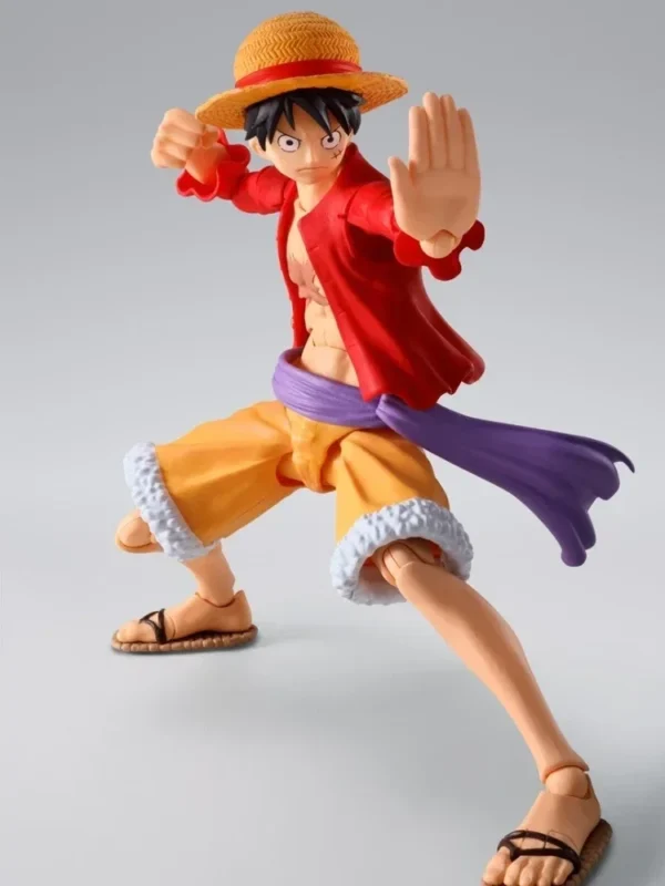 15cm One Piece Shf Figurine Monkey D Luffy Action Figure Pvc Collection Anime The War Of The Island Of Ghosts Luffy Model Toys