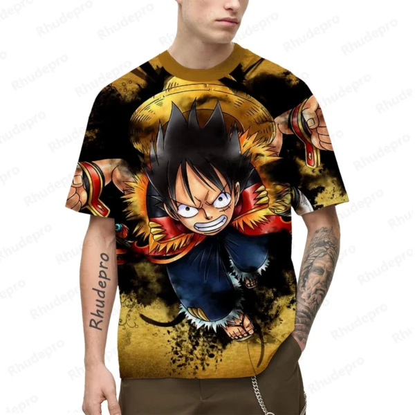 Japan Anime Roronoa Zoro 3D Printing Cosplay T-shirt Short