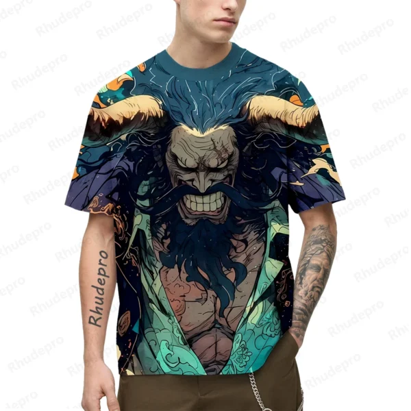 2024 New Man Japan Anime New 3D Printing Cosplay T-shirt Women's And Children's Street T-shirts Large Top Short Sleeve