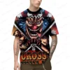 2024 New Man Japan Anime New 3D Printing Cosplay T-shirt Women's And Children's Street T-shirts Large Top Short Sleeve