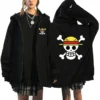 2024 New One Japanese Anime Zipper Hoodie Jacket