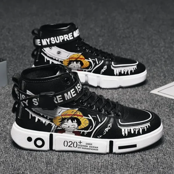 One Piece Luffy Student Sneakers