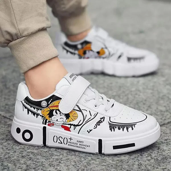 One Piece Luffy Student Sneakers