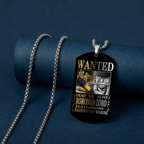 One Piece Wanted Necklace