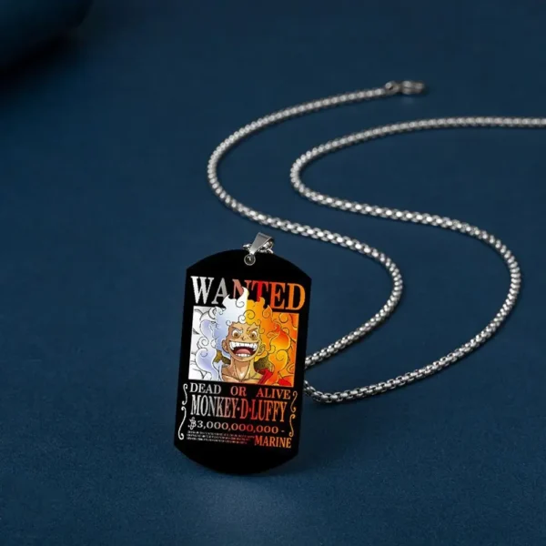 One Piece Wanted Necklace