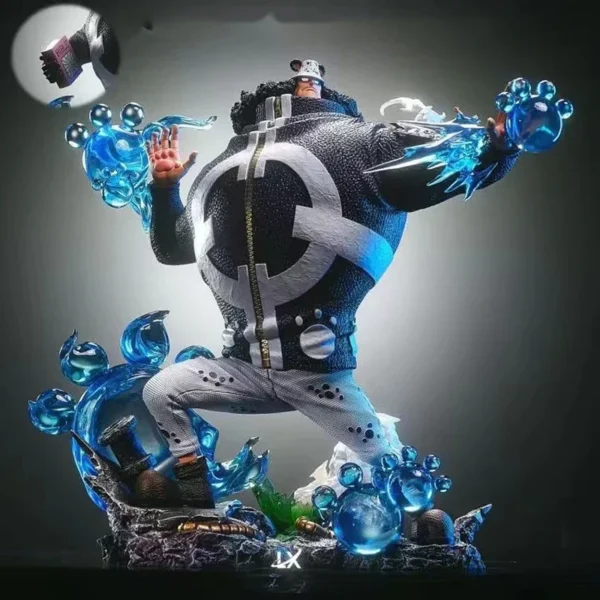 31cm Anime ONE PIECE Figures Bartholemew Kuma One Piece Action Figures PX-0 with LED Change Hands PVC Collection Model Toys Gift