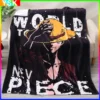 3D New Printed One Piece Anime Blanket Falai Velvet Cartoon Cover Blanket Luffy Student Air Conditioning Blanket Gift