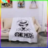 3D New Printed One Piece Anime Blanket Falai Velvet Cartoon Cover Blanket Luffy Student Air Conditioning Blanket Gift