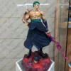 50cm One Piece Gk Zoro The Sword Bearer Standing Zoro Five-Headed Eagle Interchangeable Statue Model Ornaments Figure Toys Gift
