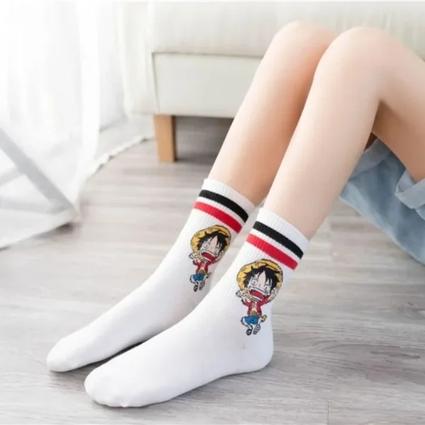 Anime One Piece Socks Set