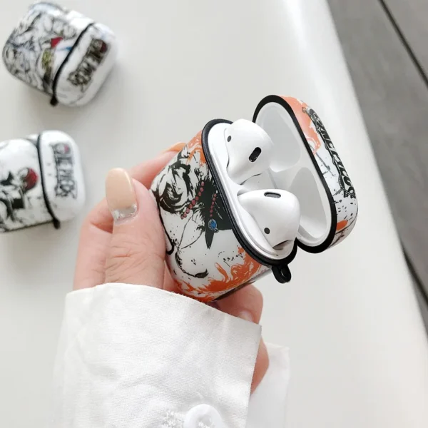 Anime Cartoon One Piece Bluetooth Earphone Case For Apple AirPods 1 2 3 Pro Headphone Headset Wireless Protection Cover Funda