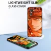 Anime Japanese One Piece For Xiaomi Redmi 9A 9C 9AT 10C 9 9T 10 12C 8 12 K60 A1 A2 K50 K40 5G Soft Cover Black Phone Case