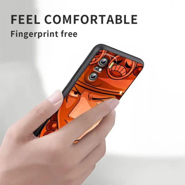 Anime Japanese One Piece For Xiaomi Redmi 9A 9C 9AT 10C 9 9T 10 12C 8 12 K60 A1 A2 K50 K40 5G Soft Cover Black Phone Case