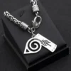 Anime Naruto Periphery Konoha Ninja Bracelets Cosplay Men Woman Fashion Bangle for Jewelry Bracelet Gift Cool Classic Accessory