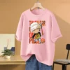 Anime ONE PIECE T-shirt Trafalgar D Law Printed T-shirt