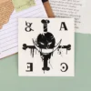 Anime ONE PIECE Waterproof Tattoos Stickers Luffy Lasting Finger Tattoo Stickers Cosplay Ace English Letter ASCE Arm Fake Tattoo