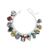 Anime One Piece Bracelets for Women Girls Fans Pirate Flag Logo Devil Fruit Enamel Pendant Charm Cosplay Accessories Gifts