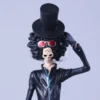 Anime One Piece Brook Burukku Black Suit Ver. PVC Action Figure Statue Collectible Model Kids Toys Doll 23cm