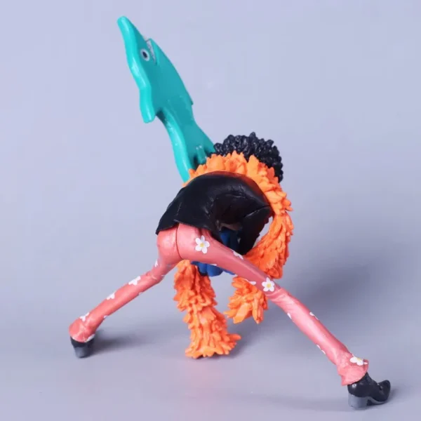  Anime One Piece Figure Brook King Of Souls Musician Manga Action Figure Collection Model Toys Hobby Ornaments Gift 18cm Dolls