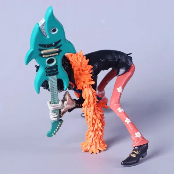  Anime One Piece Figure Brook King Of Souls Musician Manga Action Figure Collection Model Toys Hobby Ornaments Gift 18cm Dolls
