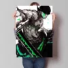 Anime One Piece Luffy Roronoa Zoro Poster Decor Canvas Painting Bar Home Bedroom Wall Aesthetic Art Wall Decoration Gift