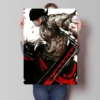 Anime One Piece Luffy Roronoa Zoro Poster Decor Canvas Painting Bar Home Bedroom Wall Aesthetic Art Wall Decoration Gift