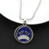 One Piece Necklace & Keychain | Portgas D. Ace Metal Jewelry
