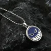 One Piece Necklace & Keychain | Portgas D. Ace Metal Jewelry