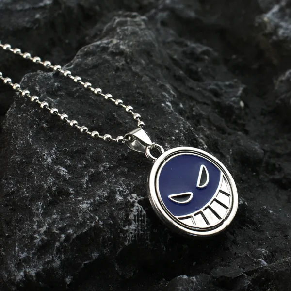 One Piece Necklace & Keychain | Portgas D. Ace Metal Jewelry