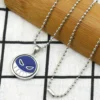 One Piece Necklace & Keychain | Portgas D. Ace Metal Jewelry