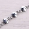 Anime One Piece Periphery Straw Hat Skull Face Bracelets Cosplay Men Woman Fashion Bangle for Jewelry Bracelet Gift Accessory