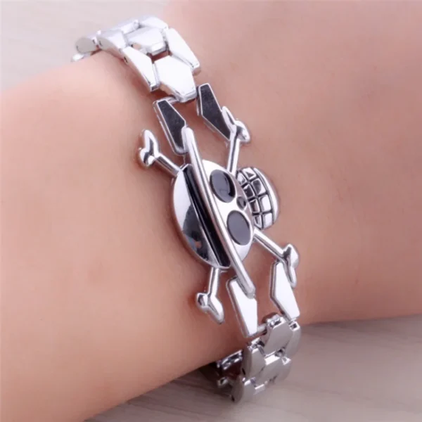 Anime Peripheral One Piece Bracelet Alloy Fashion Bracelet Wholesale Foreign Trade Hot Sale Cross-Border Wholesale