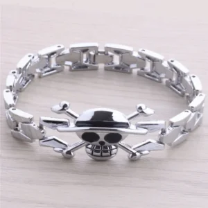 Anime Peripheral One Piece Bracelet Alloy Fashion Bracelet Wholesale Foreign Trade Hot Sale Cross-Border Wholesale