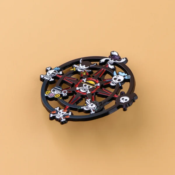 Anime Pirate Enamel Pin