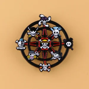 Anime Pirate Enamel Pin