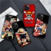 BW-2 Anime One- Piece Soft Silicone Case For iPhone 5 5S 6 6S 7 8 SE 14 Plus Pro Max