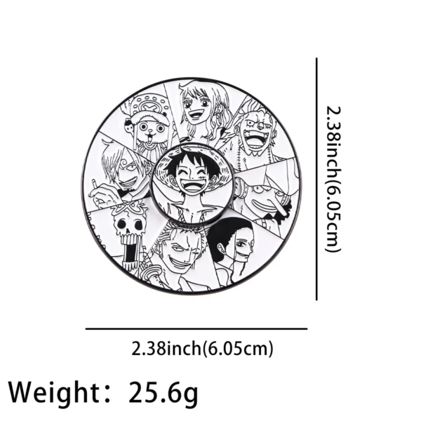 Badge on Backpack Rotatable Enamel Pin Pins Brooches for Women Cosplay Accessories Birthday Gift Kids Toy