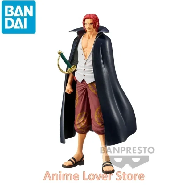 Bandai Banpresto Original One Piece DXF FILM RED Luffy Usopp Sanji Nami Jinbe Shanks Uta Zoro Anime Figures Toys for Kids Gift
