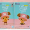 Bandai Banpresto Original One Piece Flocking Fluffy Puffy Tony Tony Chopper Anime Figures Toys for Kids