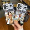 Clear Silicone Case for Samsung Galaxy A13 A73 5G A33 A15 A24 A14 4G A34 A25 A54 A23 Luxury One P-Pieces Anime Cover