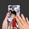 Comics One Piece Anime Luffy For Xiaomi Redmi Note 13 12R 12 12S Turbo 11 11T 11S 10 10S Pro Plus 5G Black TPU Phone Case