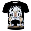 Fashion Kid Anime One Piece Luffy T Shirt Boy Clothing Kids Boys Tshirt Children T-shirt Summer Short Sleeve Tops One Piece Tees