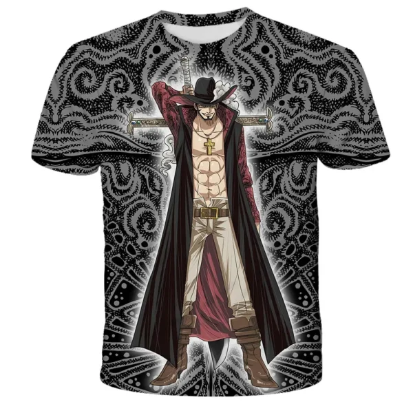 Fashion Kid Anime One Piece Luffy T Shirt Boy Clothing Kids Boys Tshirt Children T-shirt Summer Short Sleeve Tops One Piece Tees