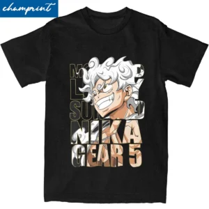 "Funny Luffy Gear 5 T-Shirt - Cotton