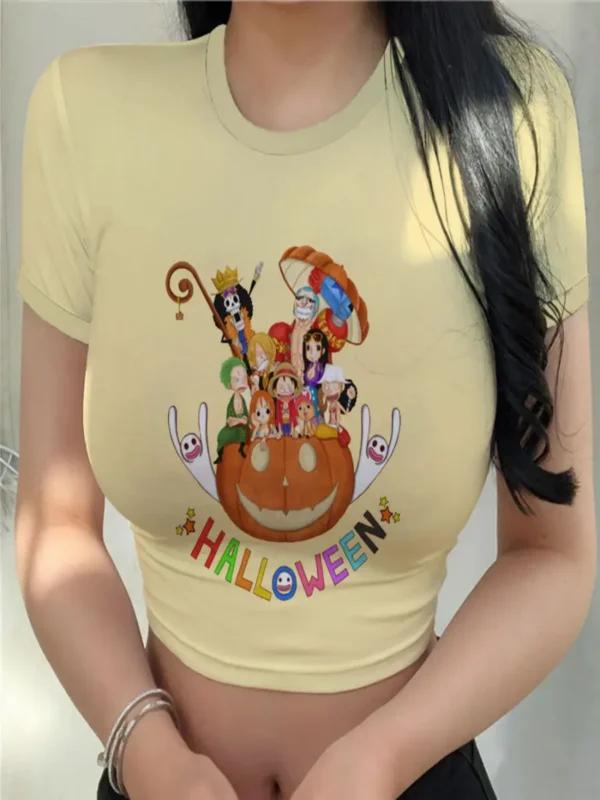 One Piece Summer Fashion Anime New Woman Clothing