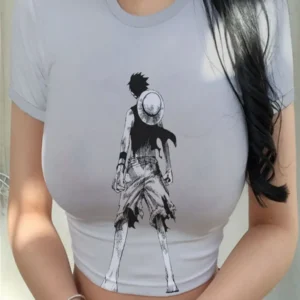 One Piece Summer Fashion Anime New Woman Clothing