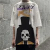 Harajuku Anime Streetwear Oversized T-Shirt