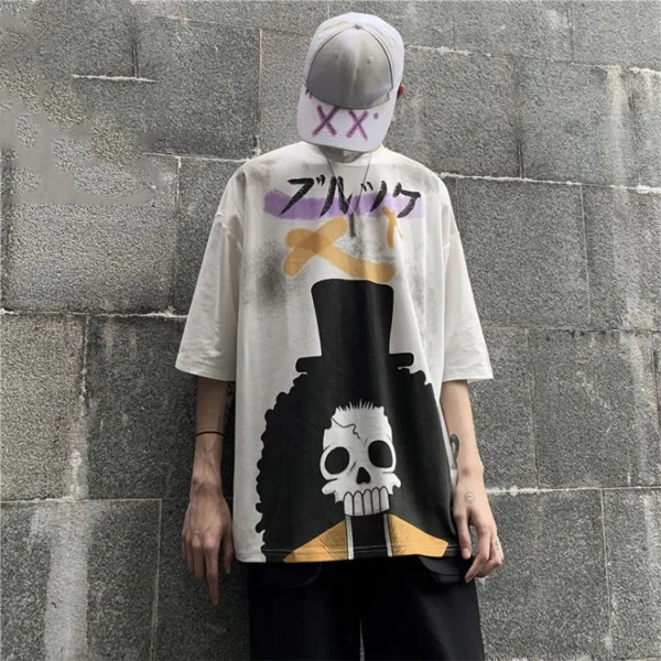 Harajuku Anime Streetwear Oversized T-Shirt